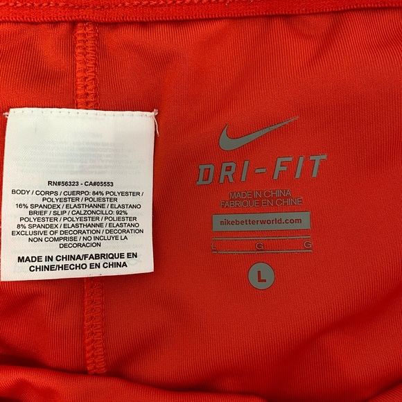 Coral Dri-Fit Shorts with Lining - Picture 3 of 4